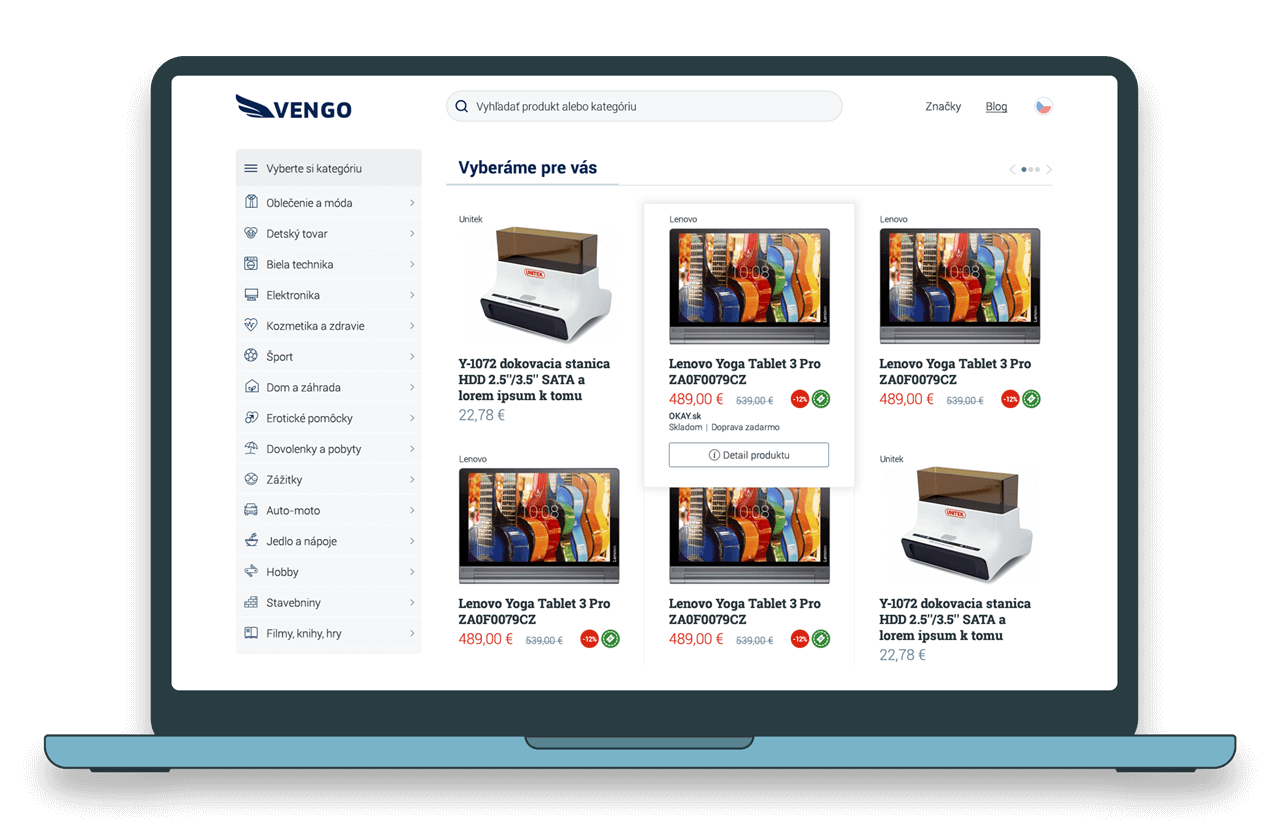 Vengo.cz webdesign