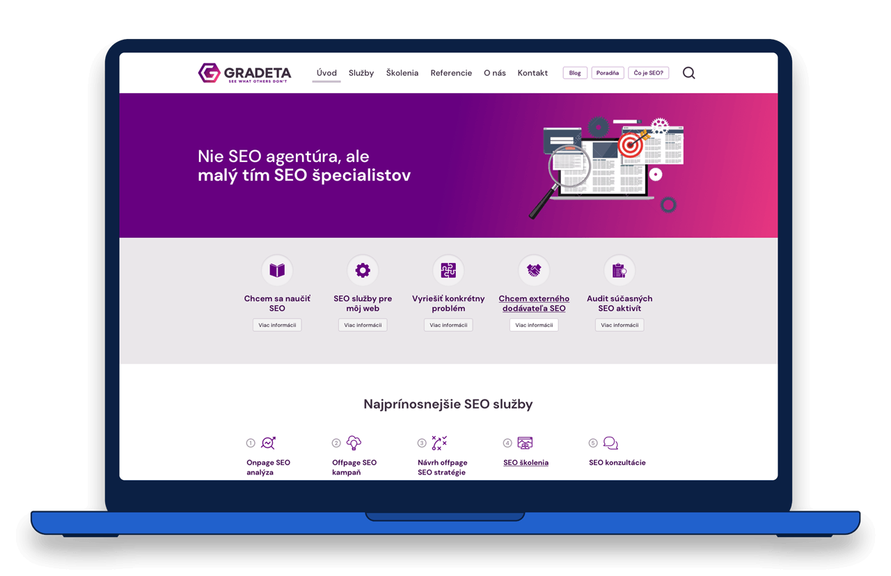 Gradeta.sk webdesign