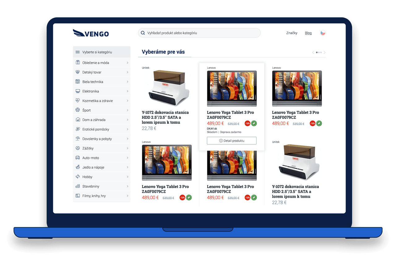 Vengo.cz webdesign